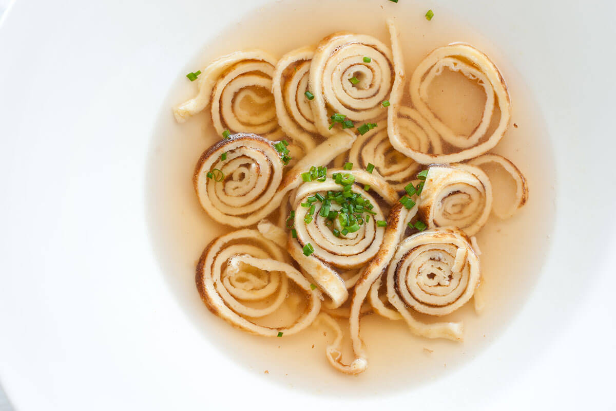 Fritatten soup - Hotel Gasthof zur Sonne